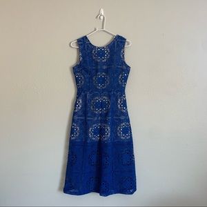 Cyanine Sea lace jumpsuit size XL in Royal Blue